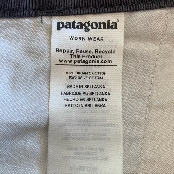 Patagonia Four Canyons Twill Pants Men’s 40x30 Forge Grey Organic Cotton 56035 - Picture 9 of 15